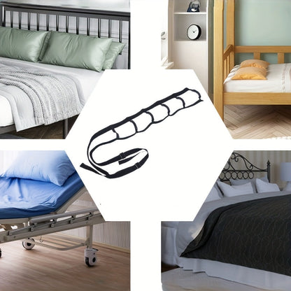 Adjustable Rope Bed Ladder Assist – 6-Handle Design for Seniors, Pregnant Women, and Recovery Patients, Easy Bed Mobility Support