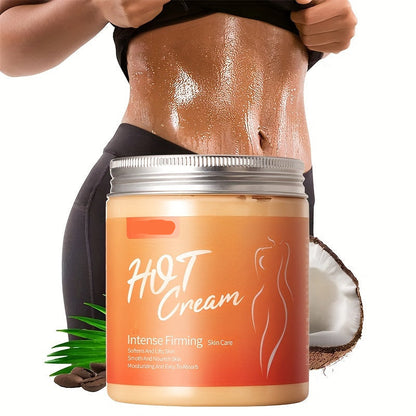 Firm & Tone Hot Body Cream – Smooth, Sculpt, and Indulge in Skin-Loving Ingredients for Targeted Slimming and Total Body Bliss