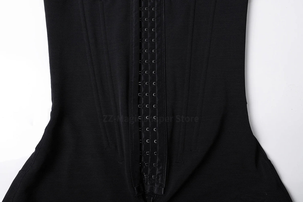Stong Tummy Colombian Hourglass Body Shaper Fajas – Postpartum Waist Trainer Slimming Girdle for Tummy Control, Flat Belly & Curves