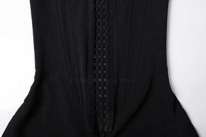 Stong Tummy Colombian Hourglass Body Shaper Fajas – Postpartum Waist Trainer Slimming Girdle for Tummy Control, Flat Belly & Curves