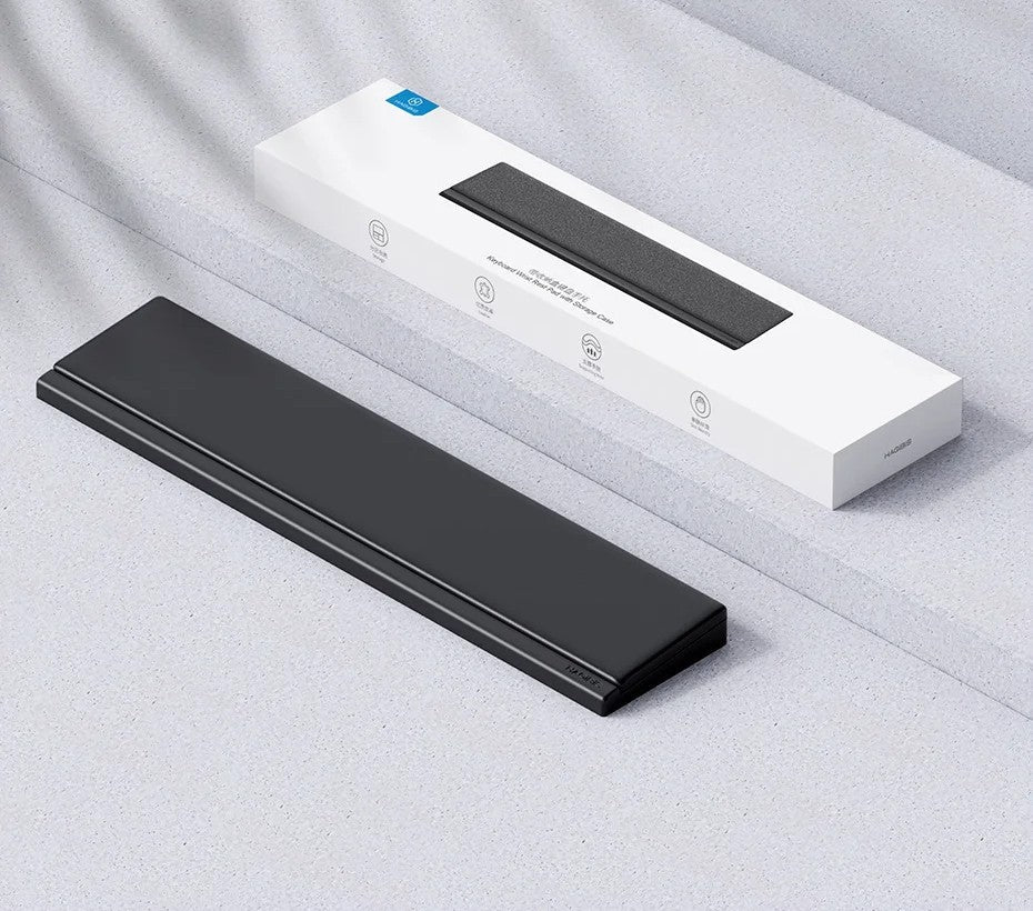 Memory Foam Wrist Pad - Ergonomic Keyboard Rest for Pain-Free Typing