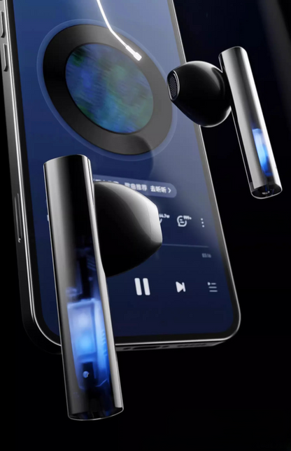 Luminous Quicksand Bluetooth Earbuds – Low Latency Gaming & Noise Reduction Headphones