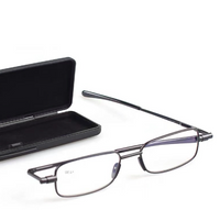 Compact Mens & Ladies Folding Reading Glasses
