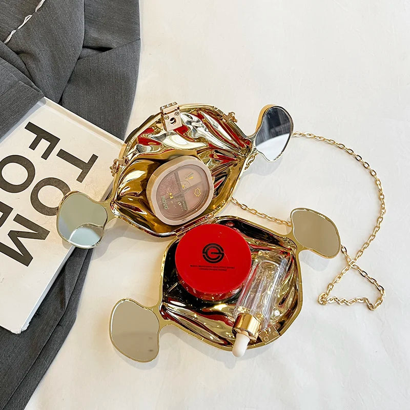 Acrylic Candy Evening Clutch – Shiny Candy Shoulder & Crossbody Purse for Weddings & Parties