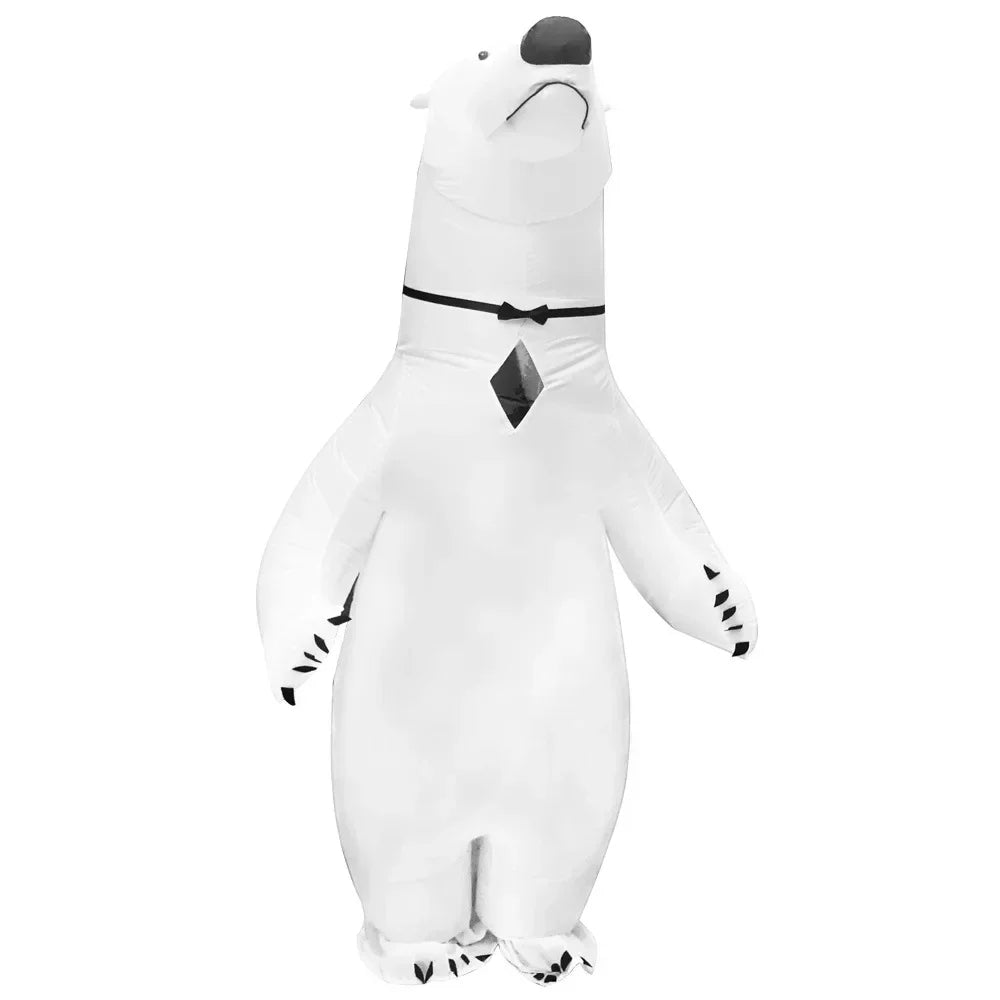 Inflatable Christmas Party Costume – Santa, Snowman & Tree Air Suit for Holiday Events, Mascots & Fun Festive Dressing