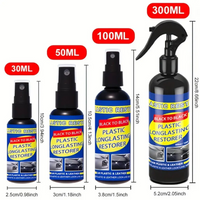 Car Plastic Restorer Back to Black Gloss Coating Repair Solution