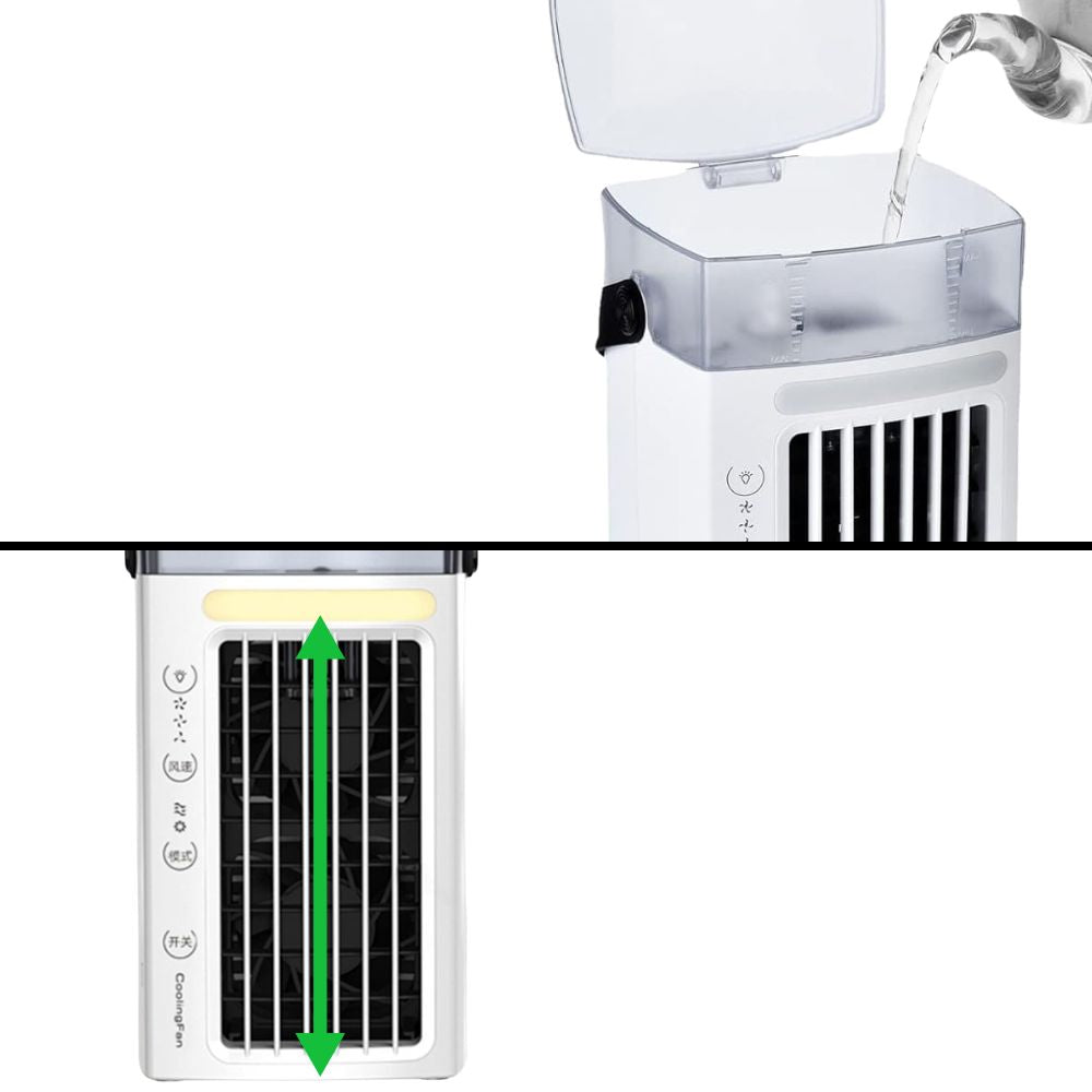 Personal Portable Air Conditioner Mini Air Cooler Fan