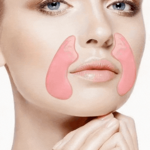 Watermelon Collagen Smile Line Patches – Infused with Niacinamide and Caffeine, Targeted Wrinkle-Reducing Mask for Youthful, Plump Skin