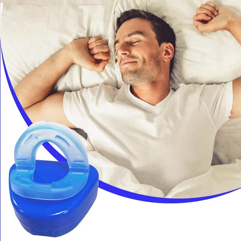Reusable Anti-Snoring Mouthpiece – Comfortable Breathing Aid and Sleep Solution for Snore Reduction and Better Nighttime Rest Without Discomfort