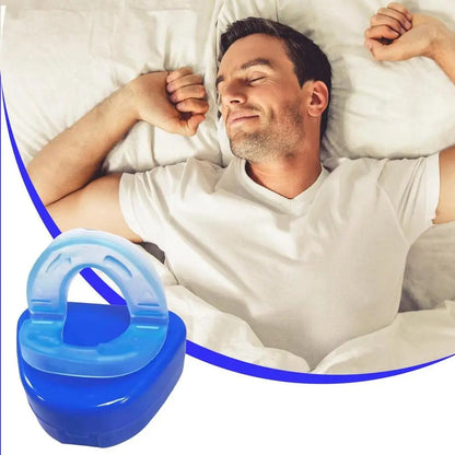 Reusable Anti-Snoring Mouthpiece – Comfortable Breathing Aid and Sleep Solution for Snore Reduction and Better Nighttime Rest Without Discomfort