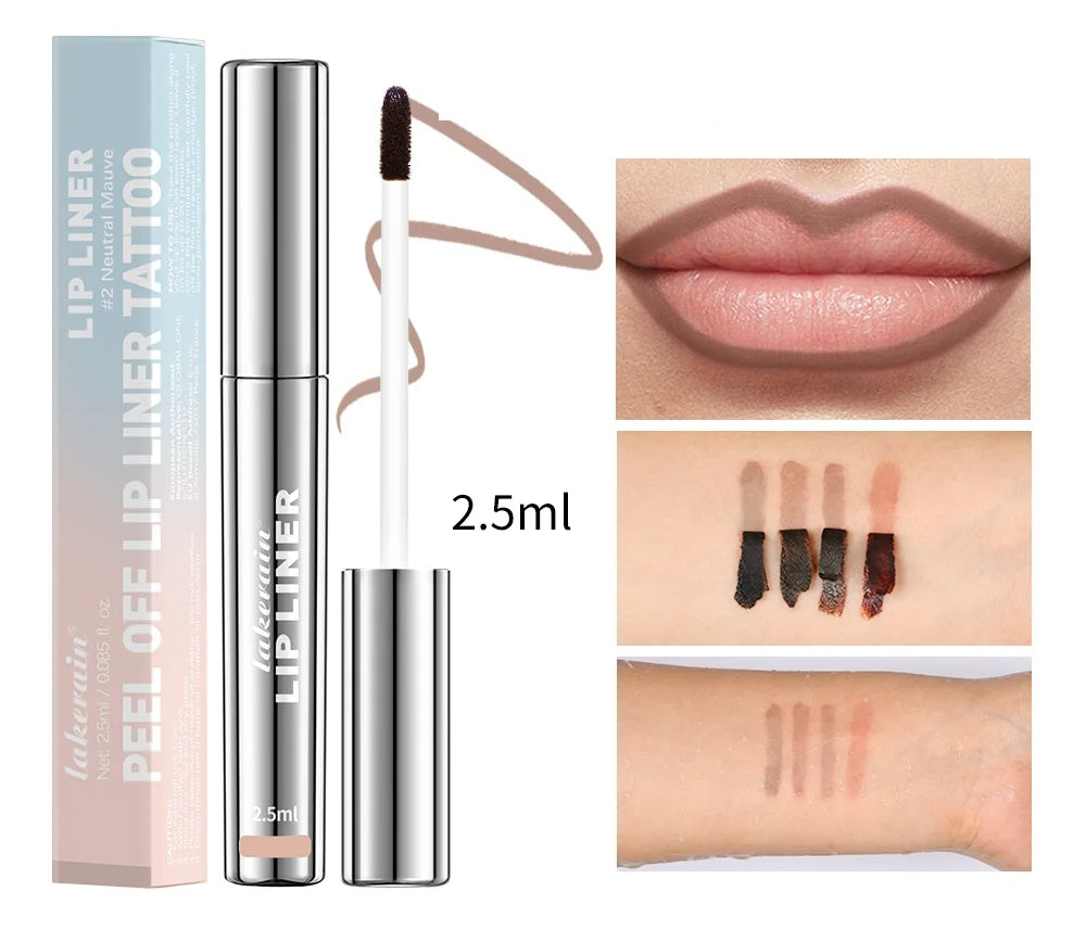 Peel-Off Tattoo Lip Tint – Long-Lasting Waterproof Matte Lip Stain