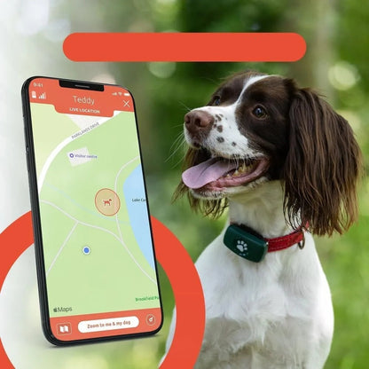 GPS Tracker for Dogs – Smart Collar-Compatible Satellite Tracking with Unlimited Range for Outdoor Monitoring & Pet Safety Anywhere