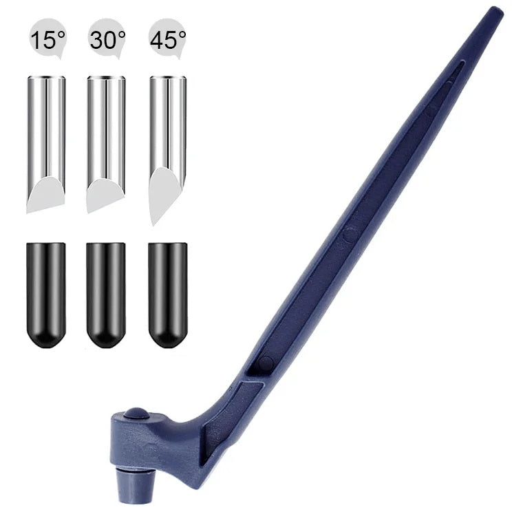 Rotating Craft Cutting Tool Set –360 Degree Precision Carving Knife with Replacement Blades for DIY, Scrapbooking & Stencils