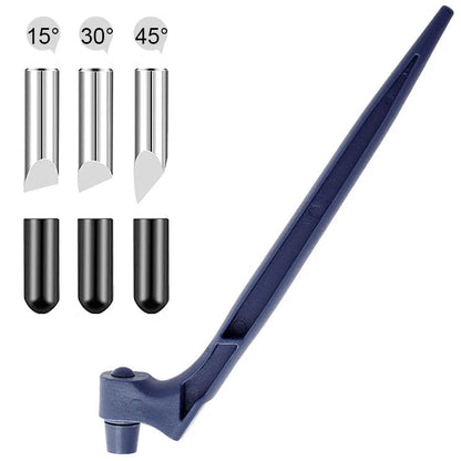 Rotating Craft Cutting Tool Set –360 Degree Precision Carving Knife with Replacement Blades for DIY, Scrapbooking & Stencils