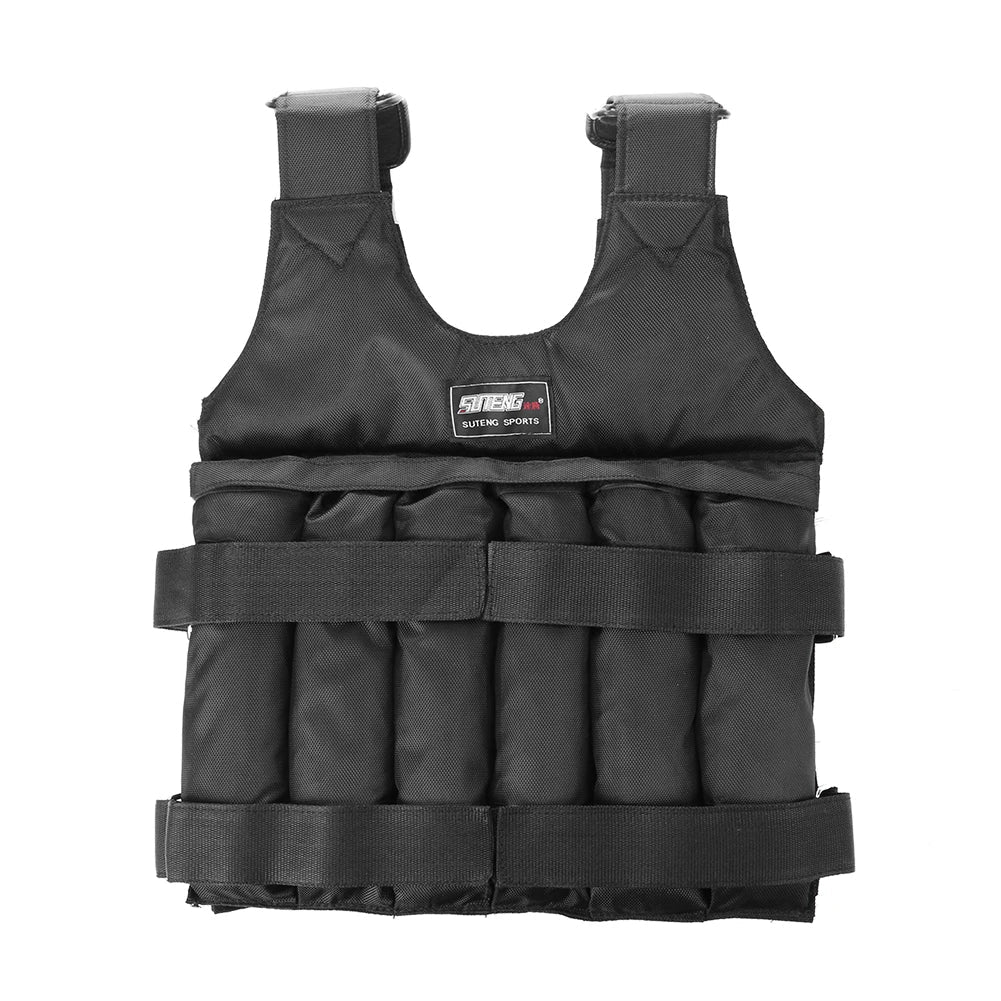 Adjustable Weighted Vest - Fitness Training Vest for Strength Workout, Portable Weight Vest for Men Women Gym Exercise