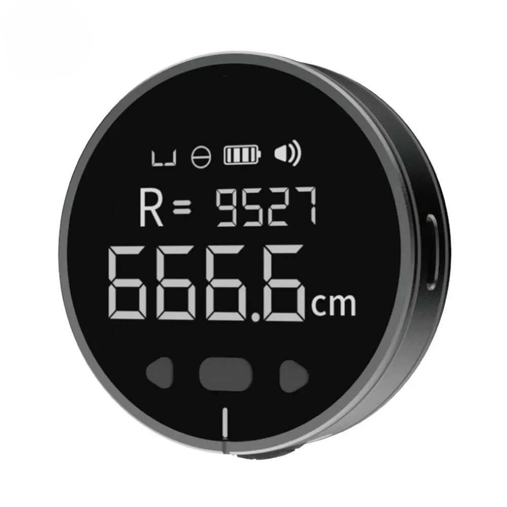 Smart Electronic Measuring Ruler Tape – HD LCD Rechargeable Digital Measuring Tool for Lines, Curves & Objects