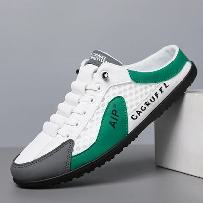 Men’s Soft-Soled Half Slippers – Trendy Summer Casual Shoes with Comfortable Cushion Support for Everyday Stylish Walking