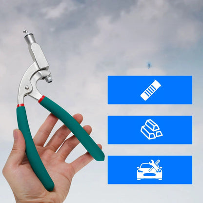 Car Edge Repair Pliers – Paintless Dent Removal Tool for Auto Body Panels, Hood Edges & Flat Hole Precision Repairs