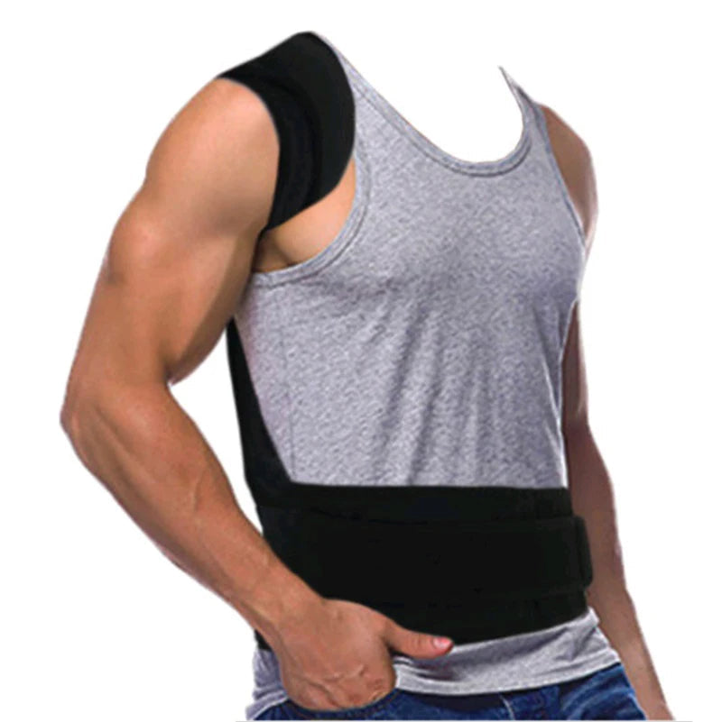 Adjustable Posture Corrector Corset - Back Straightener with Lumbar Support for Scoliosis & Pain Relief in Daily Use