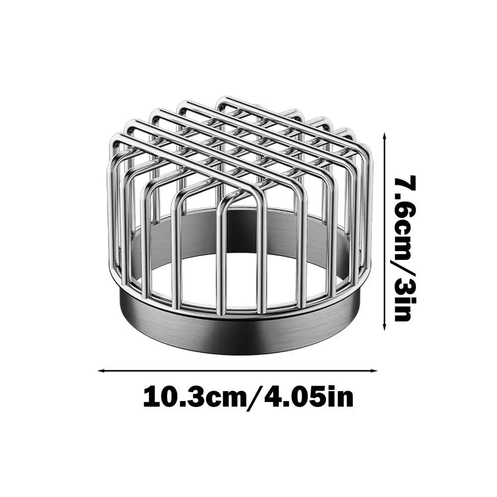 Stainless Steel Floor Drain Strainer – Heavy-Duty Anti-Blocking Sewer Filter Cover for Bathroom, Kitchen & Garden Drains