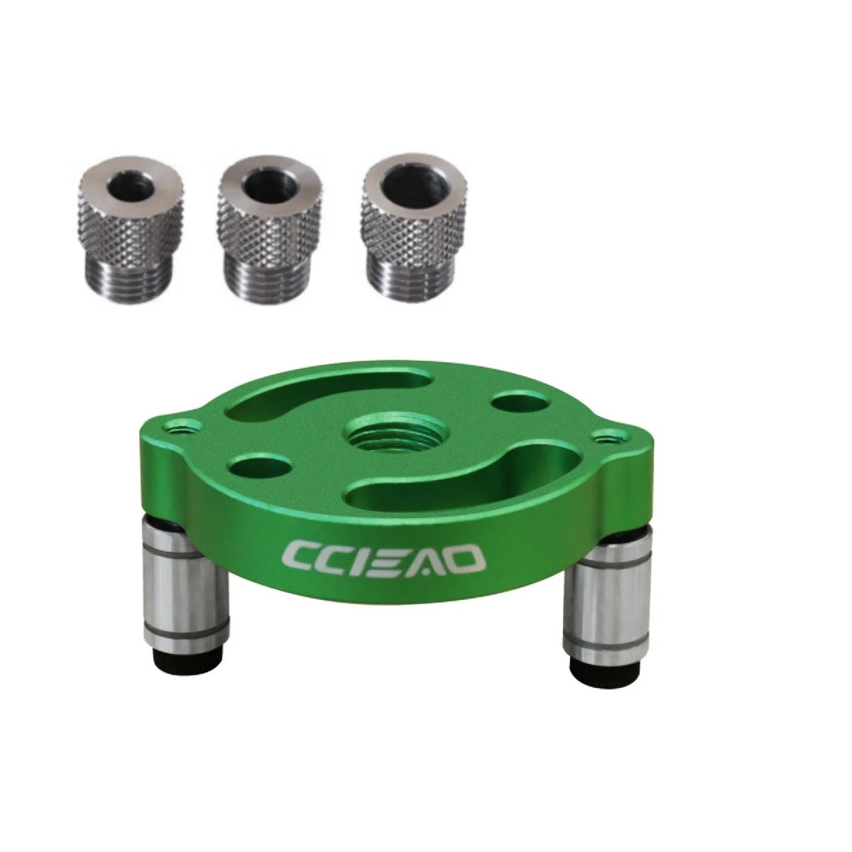 Self-Centering Dowel Drill Guide – 3-10mm Woodworking Jig for Accurate Straight Holes and Panel Joinery