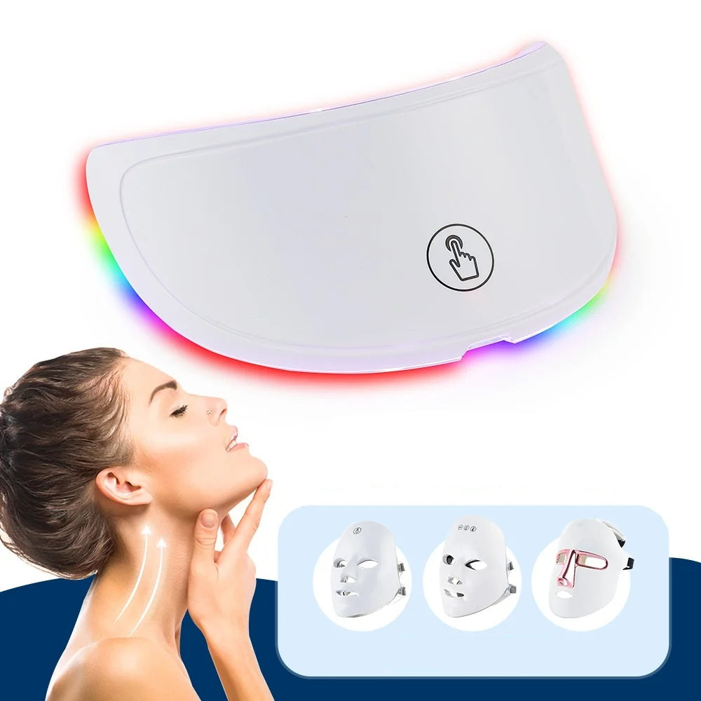 LED Neck Lift Mask Device – Anti-Wrinkle Photon Therapy Skin Tightening Beauty Tool for Rejuvenation, Firming & Neckline Care