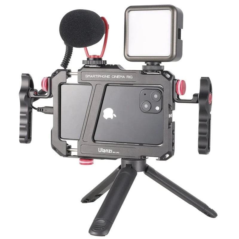 Smartphone Handle Grip – Premium Vlogging Handle Grip for iPhone 16/15/14 & More