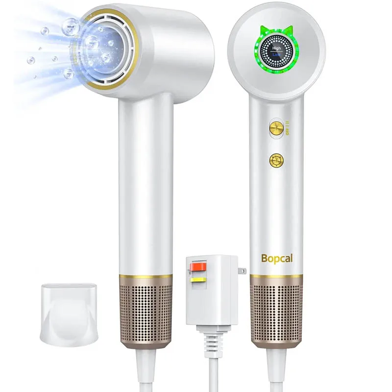 Leafless Hair Dryer – 110,000 RPM High-Speed Negative Ion Quick-Dry Technology