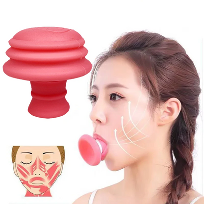 Face & Neck Toning Exerciser – V-Shape Double Chin Remover & Skin Firming Tool for a Slimmer Look Anytime, Anywhere