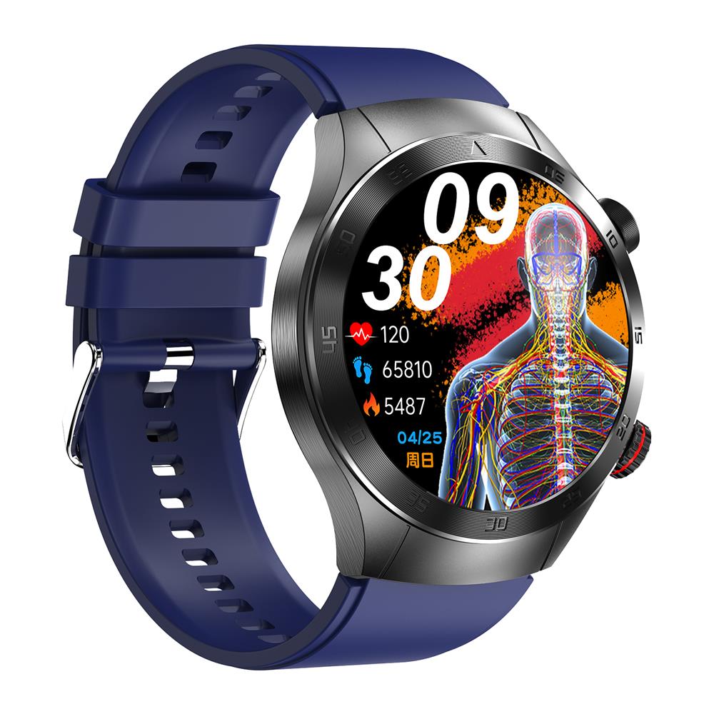 Laser Therapy Smart Watch ECG Blood Glucose Blood Oxygen Uric Acid Lipid Monitoring