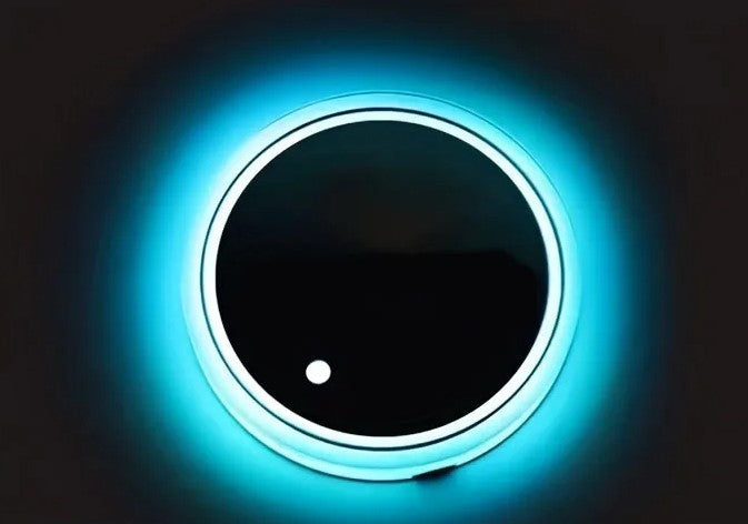 USB LED Mat Car Cup Holder with Light – Luminous Anti-Slip Waterproof Interior Atmosphere Light