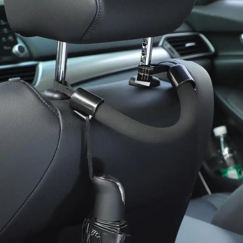 Car Seat Back Armrest & Safety Handle – Soft Headrest Hanger for Elderly & Kids