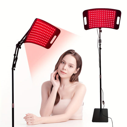 Red Infrared Light Therapy Lamp – Adjustable Stand Lamp for Deep Muscle Relief, Joint Health, and Skin Rejuvenation at Home