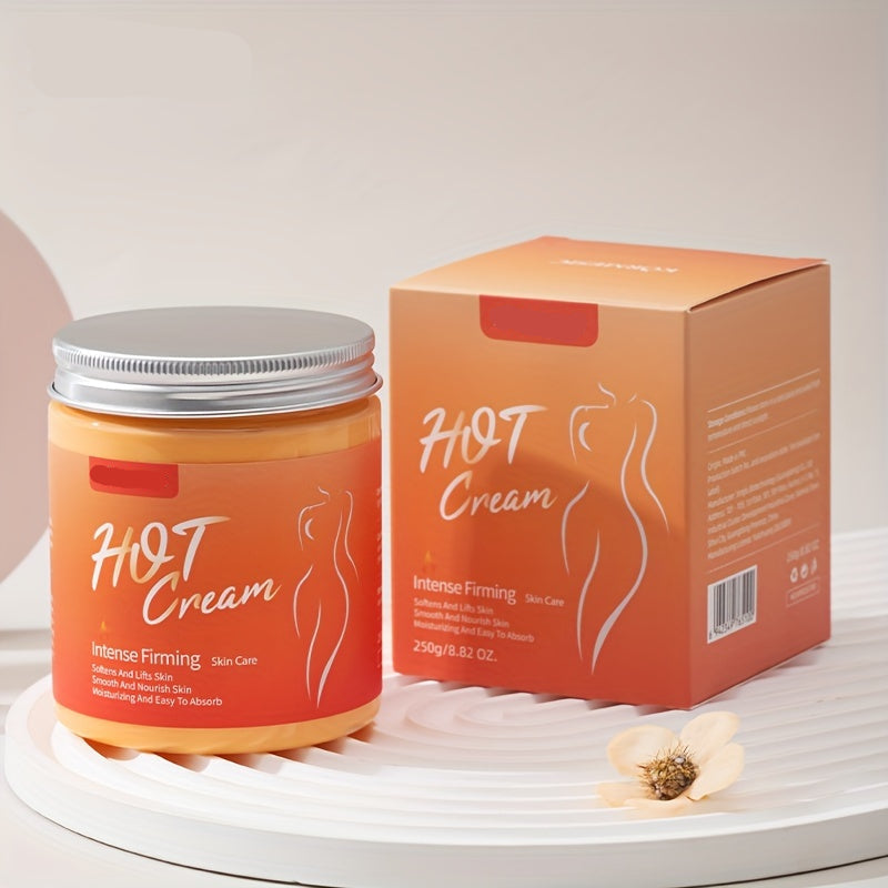 Firm & Tone Hot Body Cream – Smooth, Sculpt, and Indulge in Skin-Loving Ingredients for Targeted Slimming and Total Body Bliss