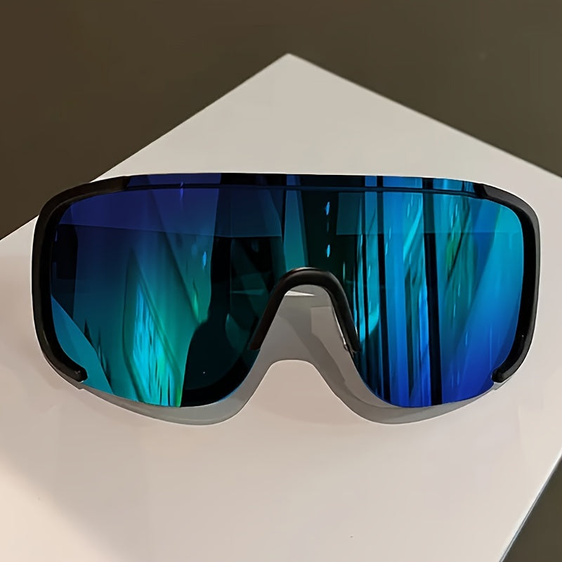 Oversized Unisex Frame Fashion Glasses –  Eyewear for Daily Outfits, Shopping, Photoshoots & Aesthetic Styling, Lightweight Decorative Frame