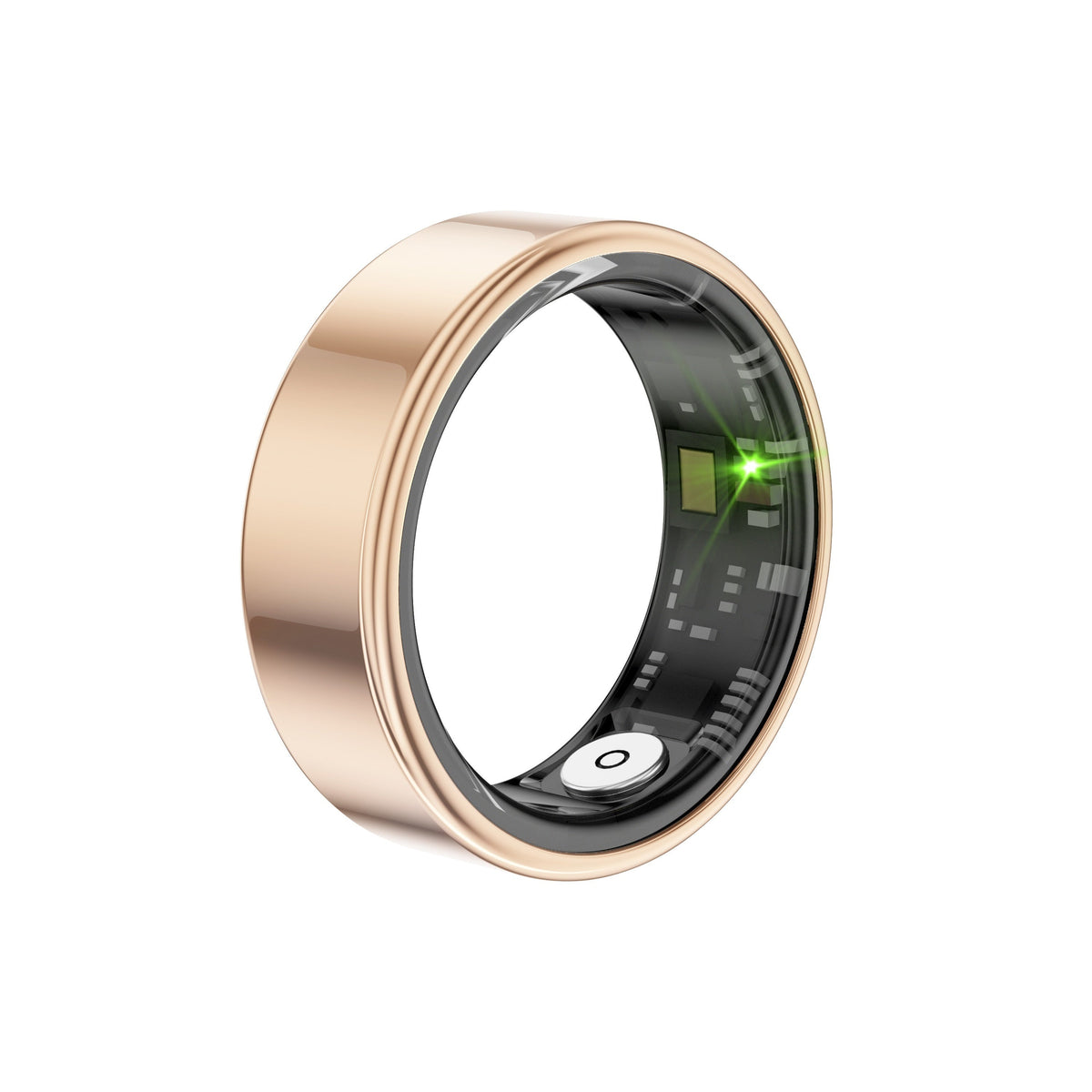 Smart Fitness Tracking Ring – Sleek Wearable for Steps, Sleep, Calories, and Activity Monitoring, Compatible with iPhone & Android Devices
