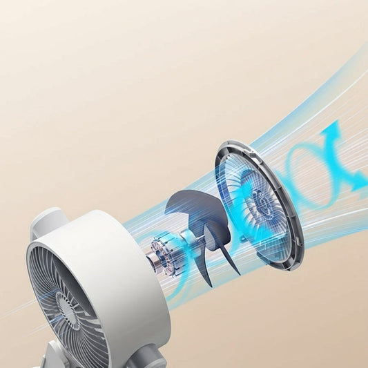 Automatic Rotating Floor Fan – Adjustable Height & Wind Speed, Aromatherapy & Mosquito Repellent Feature, Remote Control