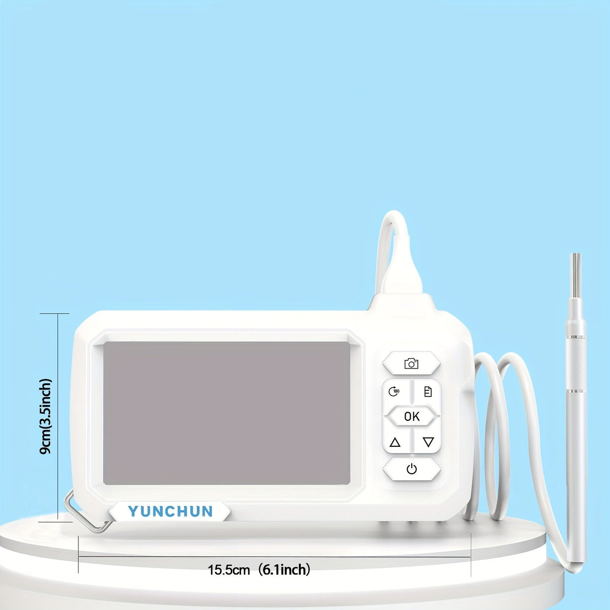 Visual Ear Wax Removal Tool – 4.5mm HD Camera Cleaner with Light for Safe, Precise, and Gentle Ear Cleaning at Home