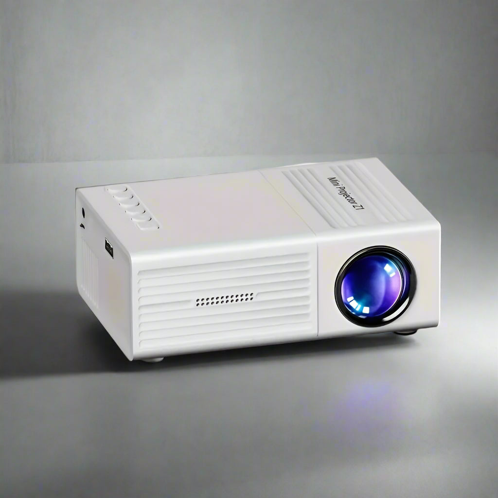 Portable Mini Projector – 1080P Supported Pocket Projector for Movie Nights and Gaming