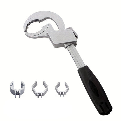 Universal Adjustable Plumbing Wrench – Heavy-Duty Tool for Faucet & Sink Repairs, Must-Have for Home Maintenance