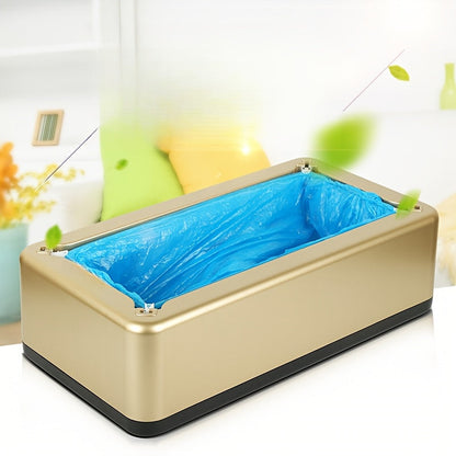Automatic Disposable Shoe Covers – 200-Pack Hands-Free Sanitary Footwear Protector for Home, Hospital, Office, or Factory Environments