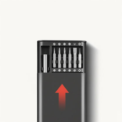 Precision Repair Toolkit – 24-in-1 Professional Screwdriver Set for Smartphones, Tablets & Electronics Maintenance
