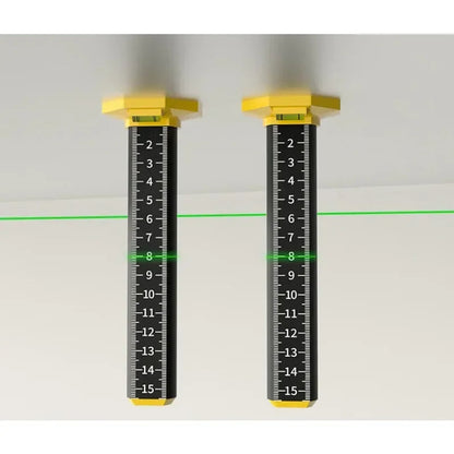 Steel Keel Ceiling Leveling Tool – Professional Gradienter Stick, Equal Height Ruler for Wall and Floor Tile Installation, Precise Building Artifact