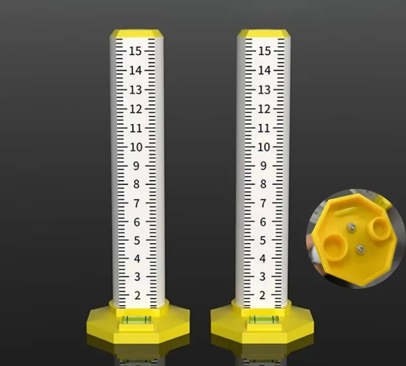Steel Keel Ceiling Leveling Tool – Professional Gradienter Stick, Equal Height Ruler for Wall and Floor Tile Installation, Precise Building Artifact