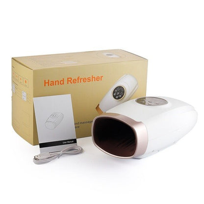 Hot Compress Electric Hand Massager for Arthritis and Carpal Tunnel - 3 in 1 Wireless Therapy Massager for Pain Relief