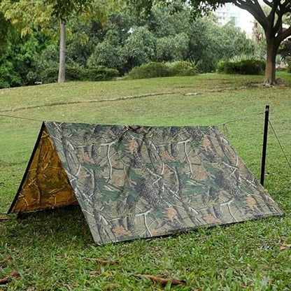 Outdoor Military Waterproof Rain Coat - 3 In 1  Lightweight Reusable Camping Hiking Raincoat Poncho for Men and Women