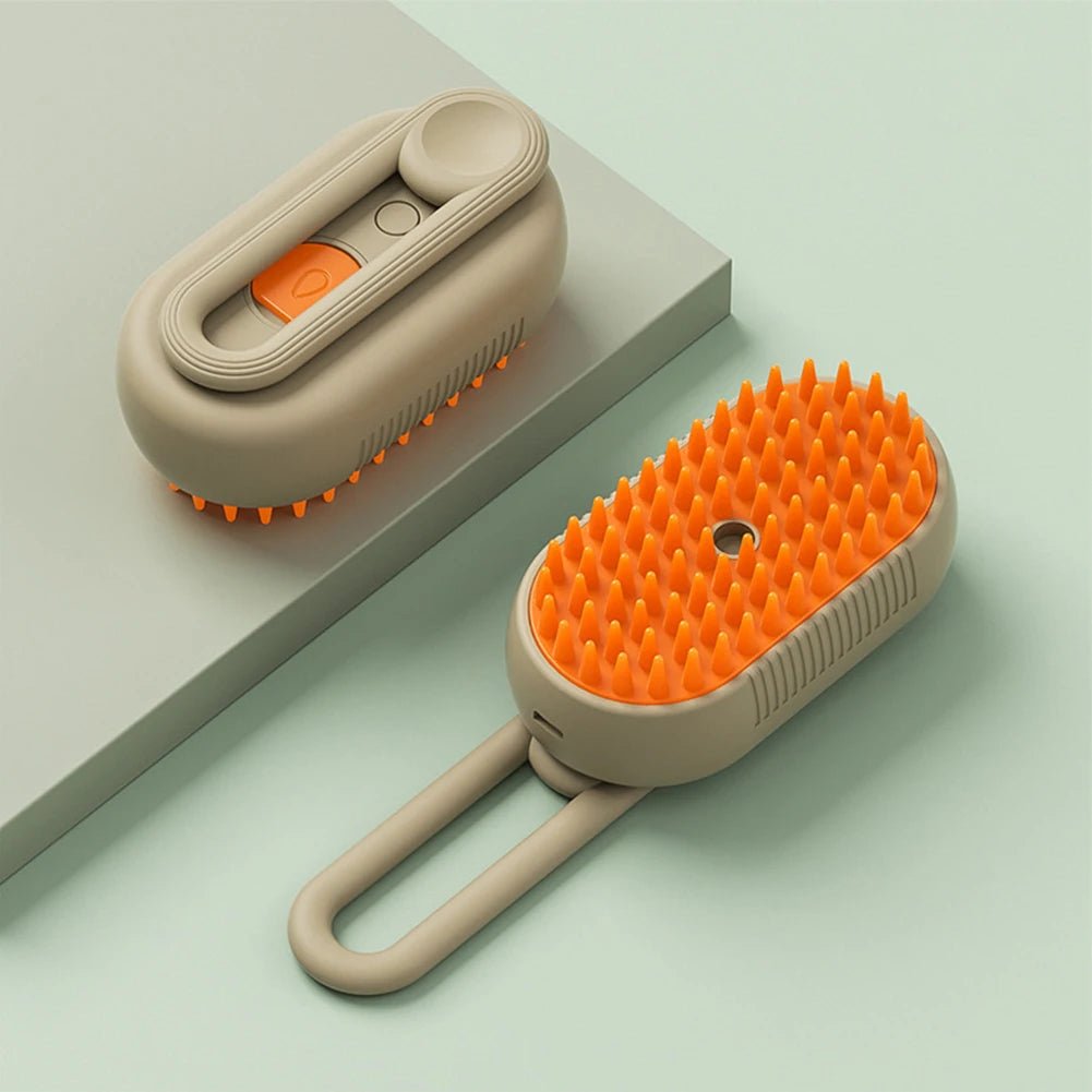 Pet Brush - 3-in-1 Pet Grooming Brush For Removing Tangled & Loose Hair