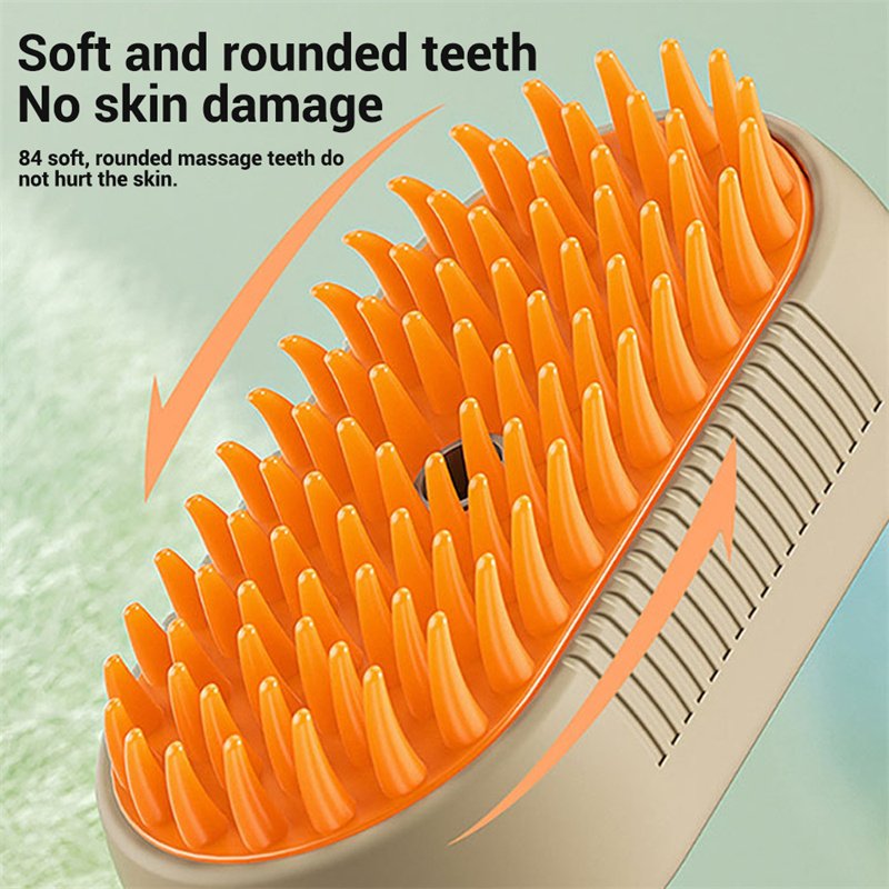 Pet Brush - 3-in-1 Pet Grooming Brush For Removing Tangled & Loose Hair