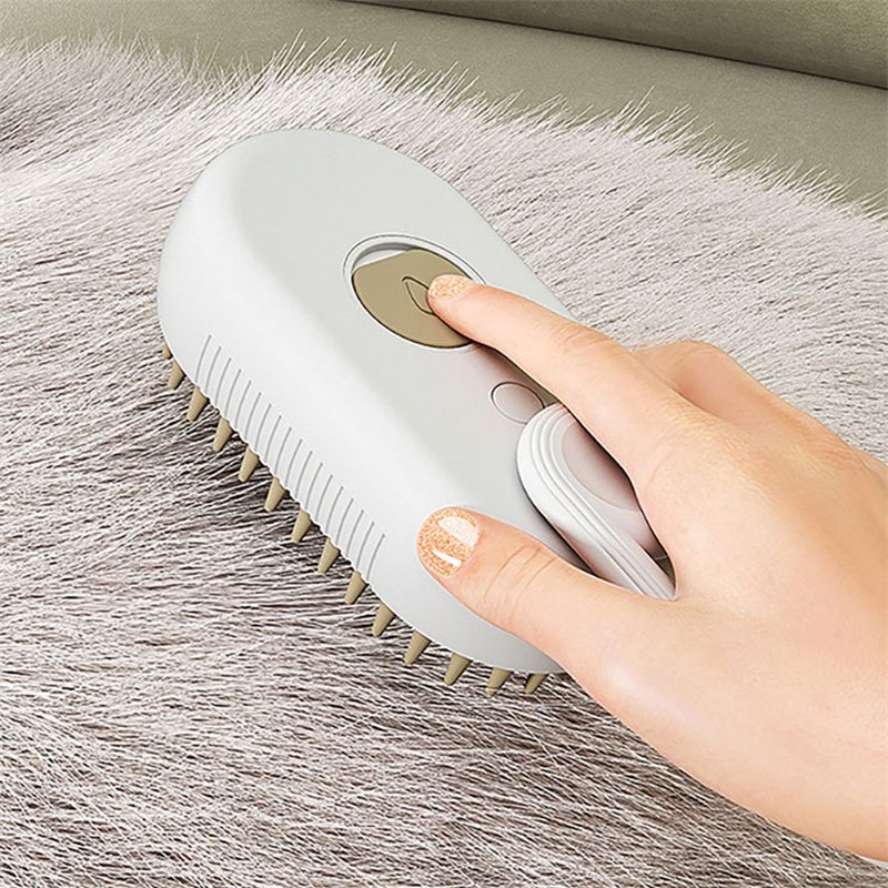 Pet Brush - 3-in-1 Pet Grooming Brush For Removing Tangled & Loose Hair