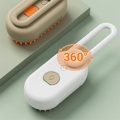 Pet Brush - 3-in-1 Pet Grooming Brush For Removing Tangled & Loose Hair